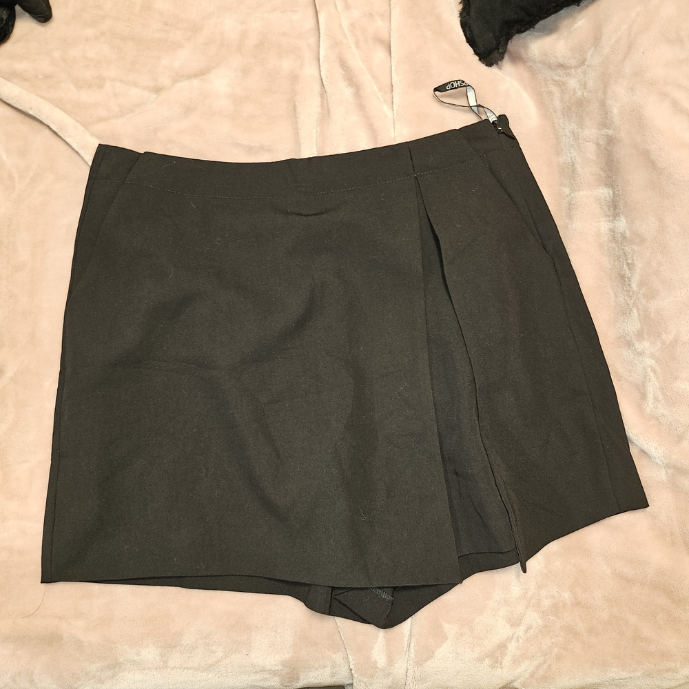Topshop Tall Black Skort